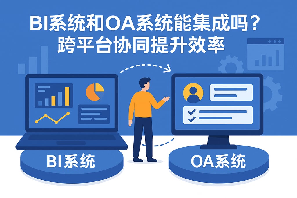 BI系统和OA系统能集成吗？跨平台协同提升效率"